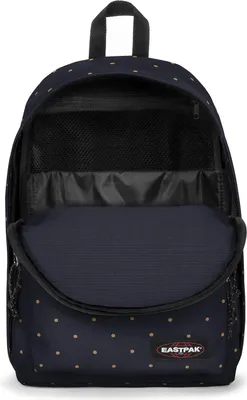 Produktbild von EASTPAK Schulrucksack Rucksack mit Laptopfach Out of Office 27L Dots Marine Gold dunkelblau