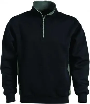 Produktbild von Fristads Sweatshirt mit kurzem Reißverschluss 1705 Df