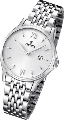 Produktbild von Festina Klassik Uni Armbanduhr Edelstahl F16748/2