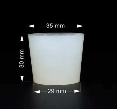 Produktbild von Silikon Stopfen 35/29mm - Silikonstopfen