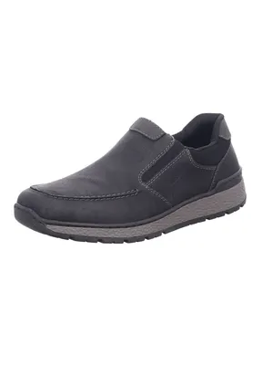 Produktbild von Rieker Herbst/Winter, Herren Slipper, Schwarz (schwarz/schwarz/schwarz 00), 43 E