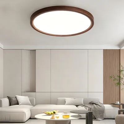 Produktbild von JDONG LED Deckenleuchte Flach Rund Ø23CM Deckenlampe Rund Flach, 4000K tralweiß, Lamp für Wohnzimmer Schlafzimmer Küche Balkon Büro Flur