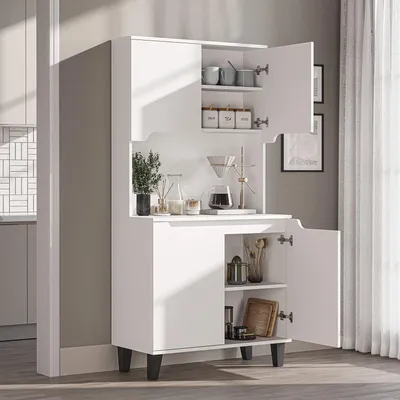 Produktbild von Roomart DEFNE Küchenschrank 90 cm breit, Weiß