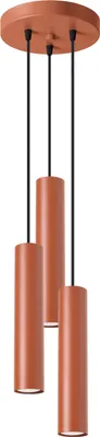 Produktbild von Pendelleuchte BELLIX 3 GU10 Ockerrot LUMILO
