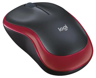 Produktbild von Kabellose Maus 2400 MHz mit USB-Nano-Empfänger Kompakte Maus Rot 1 count Wireless Mouse M185 Single