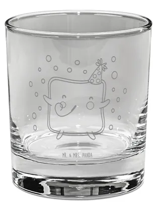 Produktbild von Mr. & Mrs. Panda Tumbler Toast Party - Transparent - Geschenk, Whisky, für Partner, Glas, Whiskeyglas, Hochzeitstag, Freund, Frauen, Whiskyglas, Valentinstag, Freundin