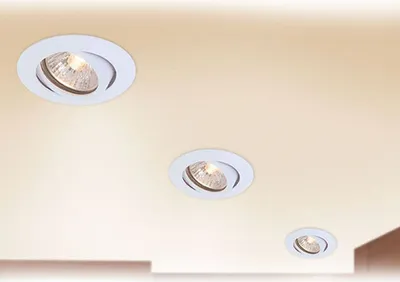 Produktbild von EGLO Deckenleuchte Einbau-Leuchte Strahler Deckenlampe Spot 3er weiß rund 86063