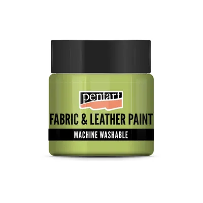 Produktbild von PENTART Stoff- & Lederfarbe, 50 ml, Limette