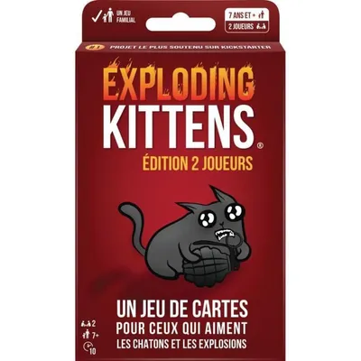 Produktbild von Exploding Kittens 2 Spieler – Asmodee