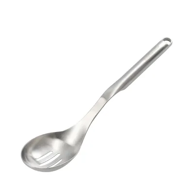 Produktbild von KitchenAid Premium Edelstahl Schlitzlöffel, Farbe:Silber