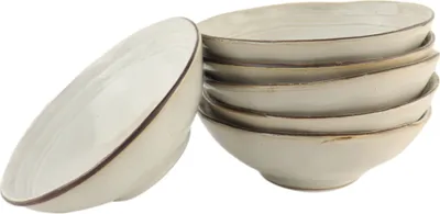 Produktbild von OTIX Suppenschalen 6-Personen Beige 15 cm Suppentassen Keramik LILY