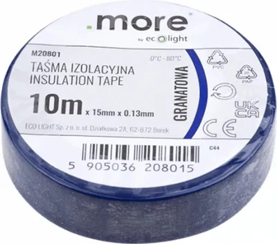 Produktbild von Isolierband 15mm x 0,13mm MARINEBLAU 10m