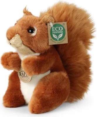 Produktbild von Rappa Kuscheltier Eichhörnchen - Plüsch Eichhörnchen 18 cm mehrfarbig