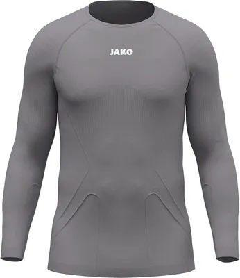Produktbild von Jako Lightweight Longsleeve Kinder - Grau | Größe: 128-140