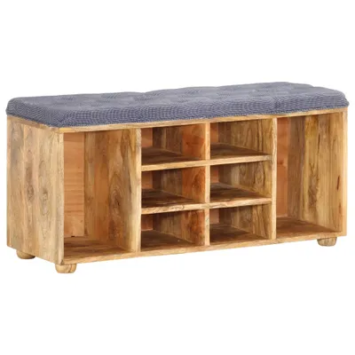 Zdjęcie produktu dla vidaXL ławka do przedpokoju 100×35×47 cm lite drewno mango