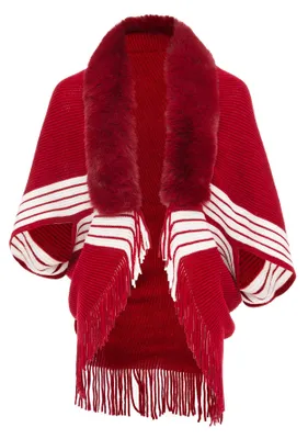Produktbild von AODA damen poncho - verrotten, M