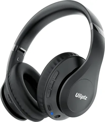 Produktbild von mit 65 Stunden Spielzeit, 6 EQ-Soundmodi, HiFi-Stereo-Over-Ear-Kopfhörer mit Mikrofon, Faltbare Bluetooth 5.3-Kopfhörer für Reisen/Büro/Handy/TV/PC