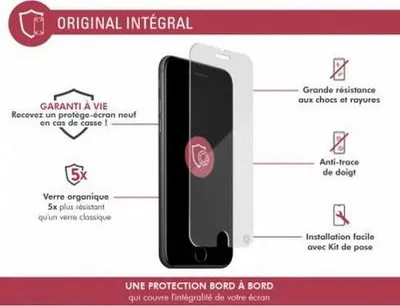Produktbild von Force Glass, Glas-Folie Original Apple iPhone SE 2020, Transparent