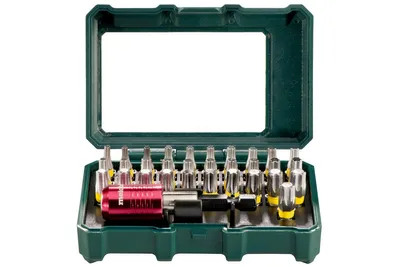 Zdjęcie produktu dla Metabo 626709000 - Torx - 10 - 15 - 20 - 25 - 27 - 30 - 40 - Chrom-Vanadium-Stahl (62670900)