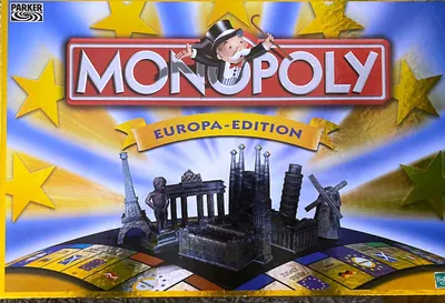 Produktbild von Parker 15283 - Monopoly Europa Edition Brettspiel