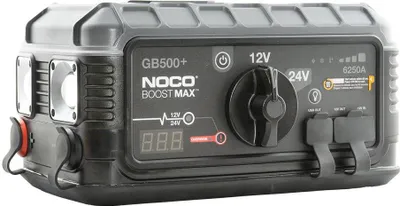Zdjęcie produktu dla Noco Genius Booster GB500+ rozrusznik 12V/24V 6250A wraz z 56W XGC4