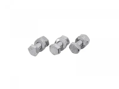 Produktbild von DECOTRUSS Schraubensatz mit M10 Gewinde, 3 cm lang, aus galvanisch verzinktem Stahl