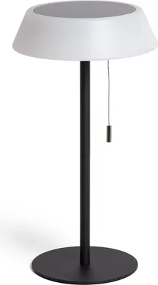 Produktbild von LED Tischleuchte Solar Außenbereich 1.2W Metall Aldana Schwarz