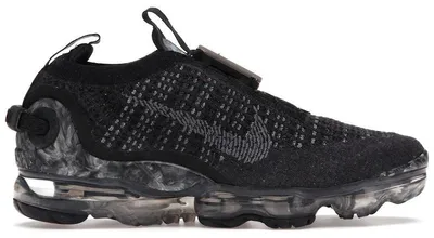 Zdjęcie produktu dla Nike Air VaporMax 2020 Flyknit, kolor: czarny, szary (wersja dla dziewcząt - GS), rozmiar EU 38.5