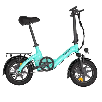 Zdjęcie produktu dla Mini E Bike 14-calowy aluminiowy składany rower elektryczny 250W 36V / 7.8Ah akumulator APP dla mężczyzn, kobiet, 45 km e-rower składane rowery miejskie e-rowery i e-rowery cargo