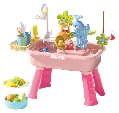 Productafbeelding van Buiten Watertafel voor Kinderen met Sensorische Speelset