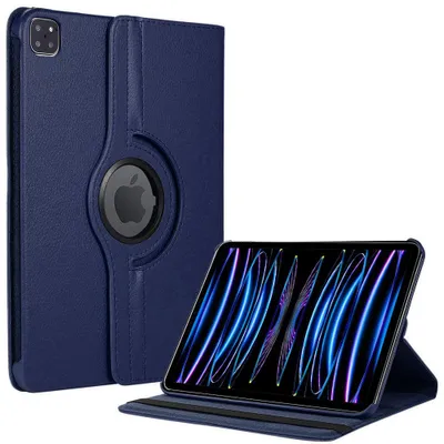 Image de Coque pour iPad Pro 11 Pouces (2022/2021/2020/2018) Protection Rotative 360° - Bleu Marine