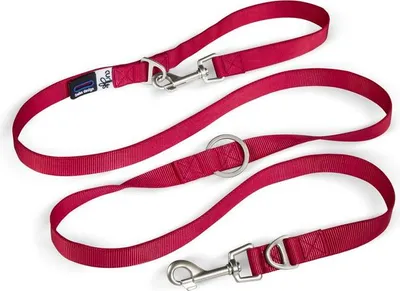 Image de Curli Verstellbare Leine Nylon 200x2cm Rot