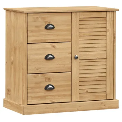 Image de Buffet avec tiroirs VIGO 78x40x75 cm bois massif de pin