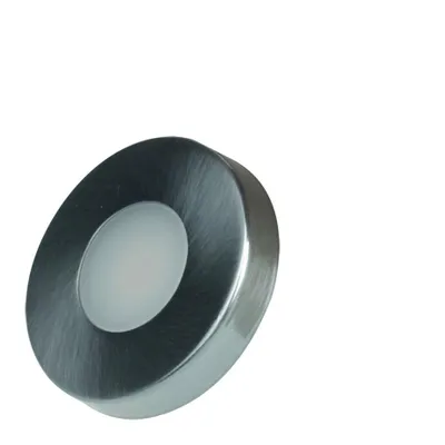 Produktbild von LED Aufbauspot COB 3000 - 12V - 3000K - 150lm - 1,8W - 4cm x 0,75cm - Edelstahl