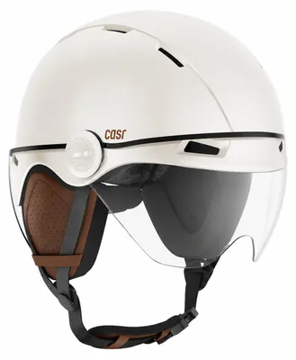 Productafbeelding van CASR helm, geschikt voor stadsfietsen en elektrische scooters, maat M. Voorzien van vizier voor veiligheid, comfort en bescherming, AI-gegenereerde afbeelding