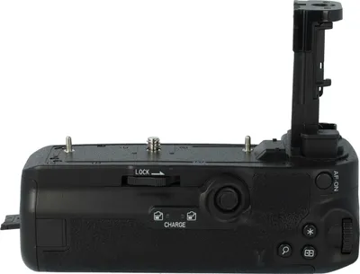 Produktbild von vhbw Batteriegriff kompatibel mit Canon EOS R5, EOS R5 C, EOS R6, EOS R6 Mark II Kamera Spiegelreflexkamera DSLR, Kunststoff / Metall
