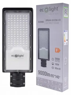 Obrázok produktu pre Pouličné svietidlo 100W 9000lm 5000K Ecolight EC20480