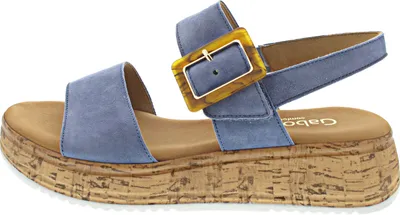 Obrázok produktu pre Gabor Comfort sandále s remienkami modré