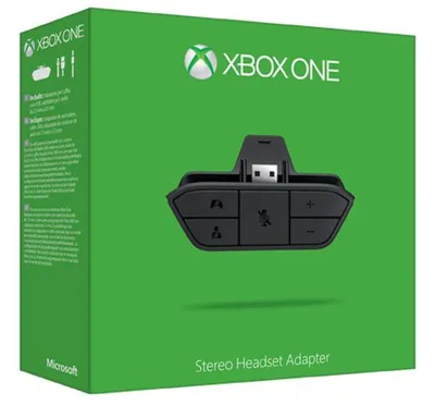 Produktbild von Microsoft Xbox One Stereo Headset Adapter, Xbox One, Schwarz, Kunststoff, Xbox One, Kabelgebunden, 3,5 mm