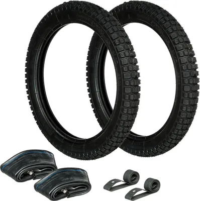 Produktbild von Set: 2x Reifen 2.75 x 16 Heidenau K46 + 2x Schläuche + 2x Felgenband