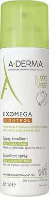 Immagine prodotto di A-DERMA Exomega Control Spray, 50 ml spray