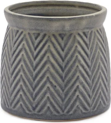 Produktbild von EGD Blumentopf Blau D 18,5 cm H 16,5 cm