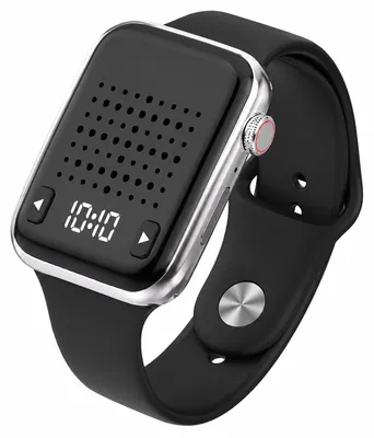 Produktbild von Bluetooth Lautsprecher klein mit Mikrofon, Mini Speaker mit Freisprechen, Uhranzeige und Timer, Bluetooth 5.3 für Handy, Outdoor und Alltag