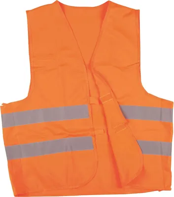 Produktbild von Nitras NITRAS Warnschutz-Weste, neonorange, 7110-XL Gr. XL