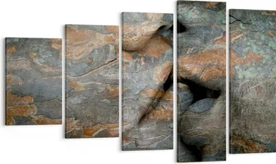 Produktbild von Bild auf Leinwand - Leinwandbild - Frau Mann Kuss Abstraktion - 100x60cm - Wand Bild - Wanddeko - Leinwanddruck - Bilder - Kunstdruck - Wanddekoration - Leinwand bilder - Wandkunst - EG100x60-2279