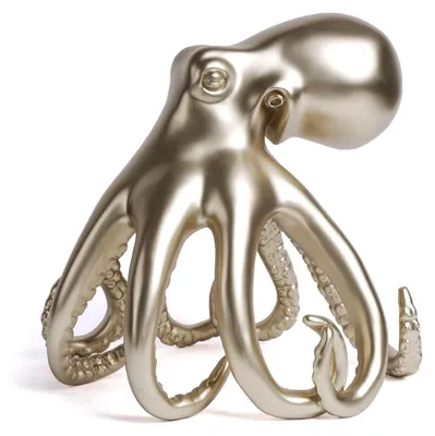 Produktbild von Abstrakte Oktopus Skulptur als moderne Deko für Zuhause