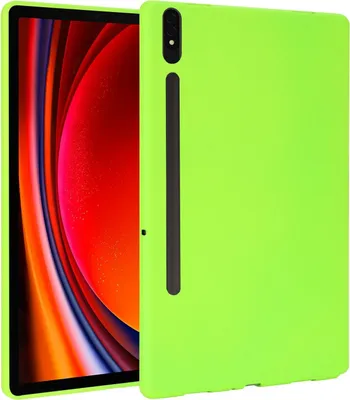 Produktbild von Für Samsung Galaxy Tab S10 Plus / S9 Plus FE Plus / S8 Plus TPU Silikon Hülle Ultra dünn Cover Hellgrün