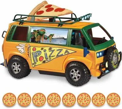 Produktbild von Giochi Preziosi TU804, Van, Tortues Ninja, 4 Jahr(e), AA, Kunststoff, Mehrfarbig