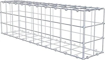 Produktbild von Gabione 100 cm x 30 cm x 20 cm (L x H x T), Maschenweite 10 x 10 cm, Spiralring