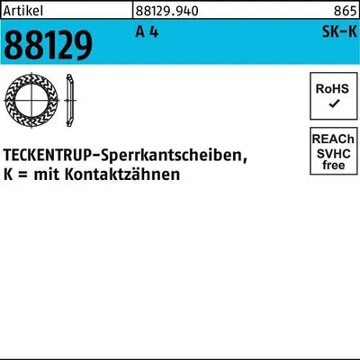 Produktbild von Sperrkantscheibe R 88129 K 8x16,2 x1,4 A 4